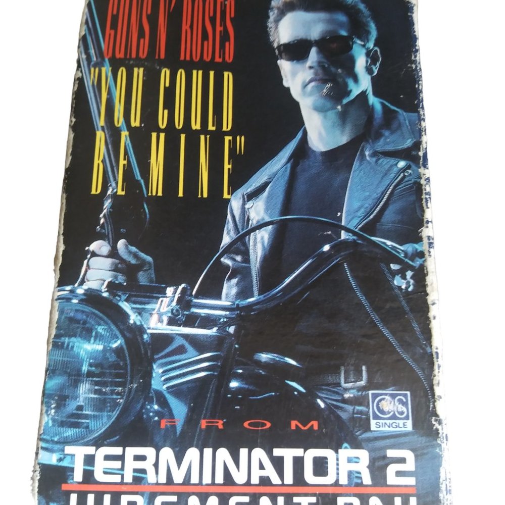 Guns N Roses "YOU COULD BE MINE" single From Terminator 2 Judgement Day Cassette